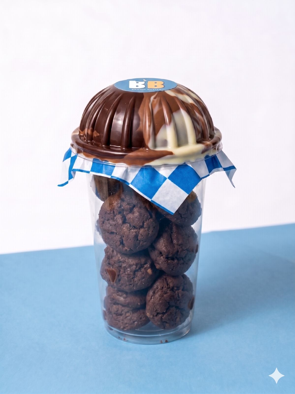 Double Trouble cookie cup
